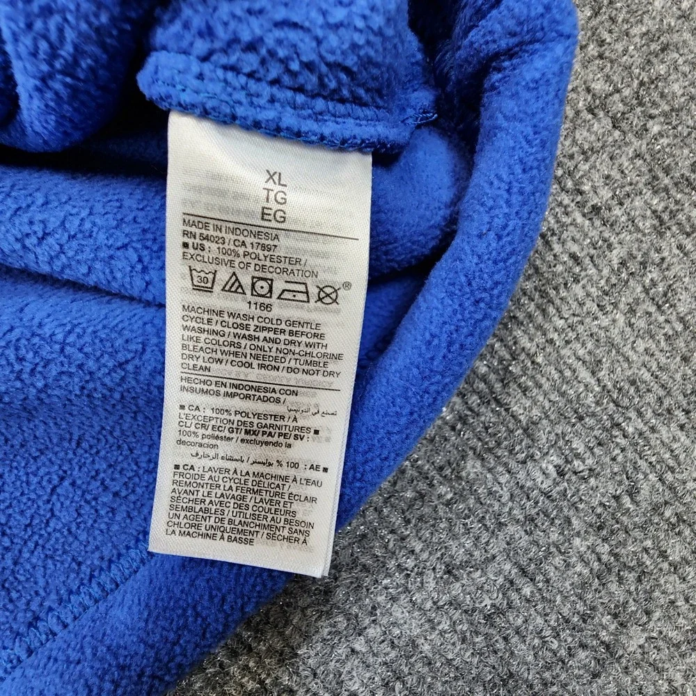 Old Navy Fleece Pullover Men XL Blue 1/2 Zip Moon Dance '94 Reissue Gorpcore NEW - Picture 8 of 10